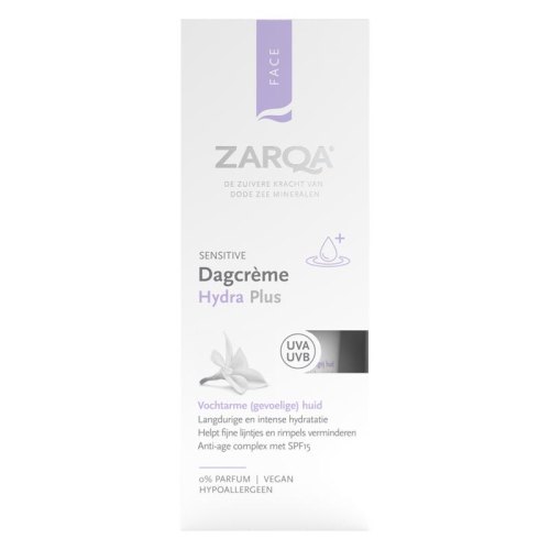 Zarqa Dagcrème Hydra Plus SPF 15 50 Ml