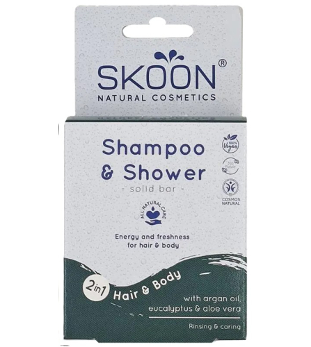 Skoon Solid Shampoo & Shower 2 in 1 90 Gramm