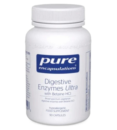 Pure Encapsulations Digestive Enzymes Ultra With Betaïne HCI 90 Kapseln
