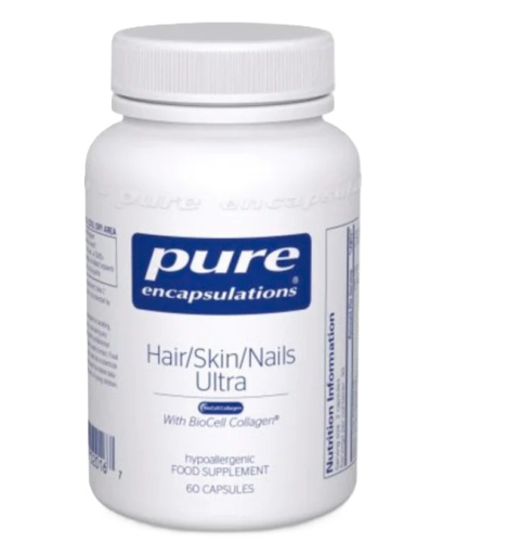 Pure Encapsulations Hair Skin Nails Ultra 60 Kapseln
