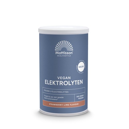 Mattisson Elektrolyten Poeder Strawberry Lime 300 Gramm