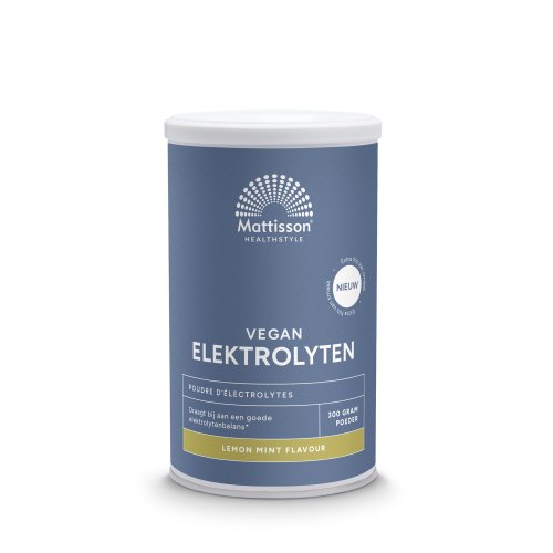 Mattisson Elektrolyten  Poeder Lemon Mint 300 Gramm