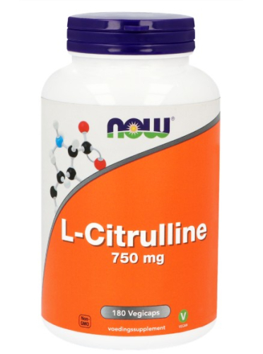 NOW L-Citrulline 750 mg 180 Kapseln