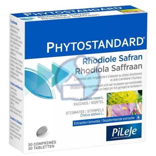 Phytostandard Phytostandard Rhodiola en Saffraan 30 tabletten