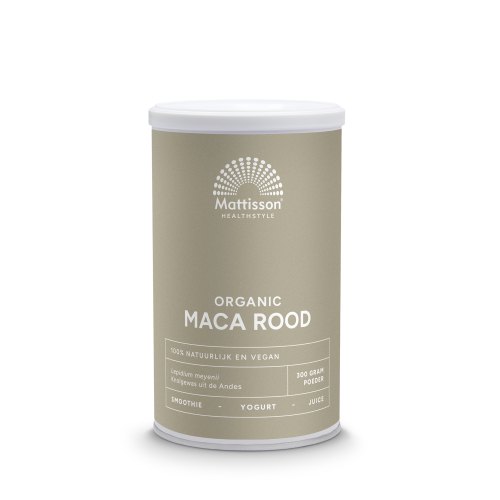 300 gram Mattisson Maca Rood Biologisch