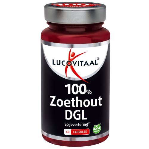 Lucovitaal 100% Zoethout DGL 60 Kapseln