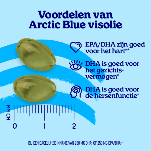 Arctic Blue L-Theanine met Omega-3 90 softgels