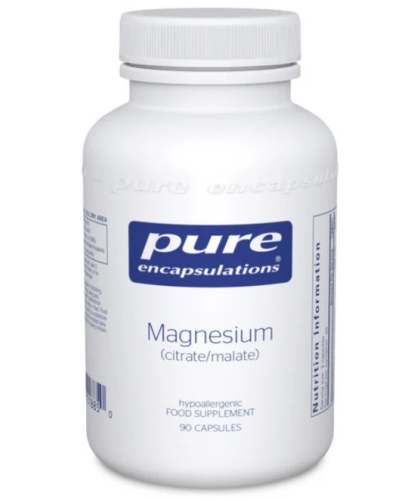 Pure Encapsulations Magnesium Citrate-Malate 90 capsules
