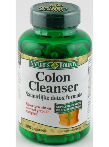 Natures Bounty Colon Cleanser Detox Formule 180 Kapseln