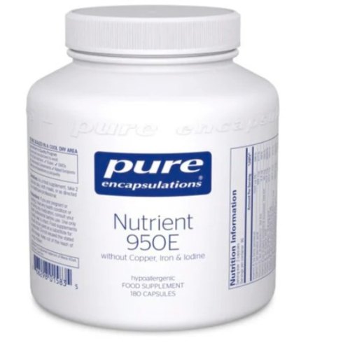 Pure Encapsulations Nutrient 950 E (Without Copper, Iron & Jodium) 180 Kapseln