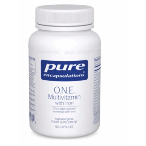 Pure Encapsulations O.N.E. Multivitamin With Iron 60 capsules