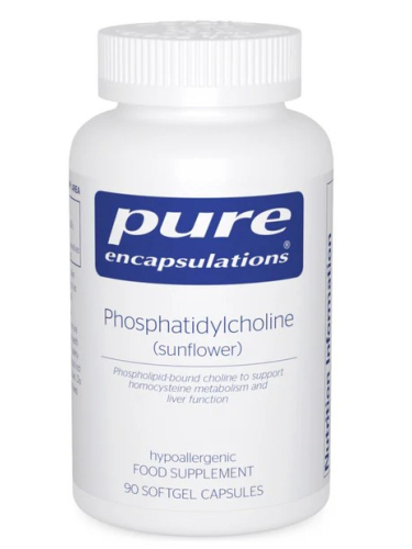 Pure Encapsulations Fosfatidylcholine (Sunflower) 90 Softgels