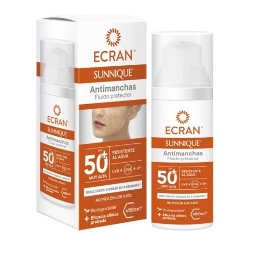 Ecran Sunnique Anti Vlek SPF50  50 Ml