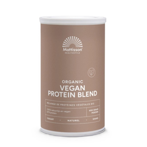 400 gram Mattisson Vegan Protein Blend Biologisch