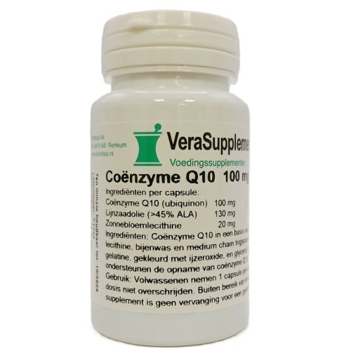 100 softgels VeraSupplements Coenzyme Q10 100 mg