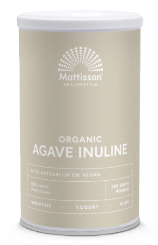 Mattisson Agave Inuline Biologisch 200 Gramm