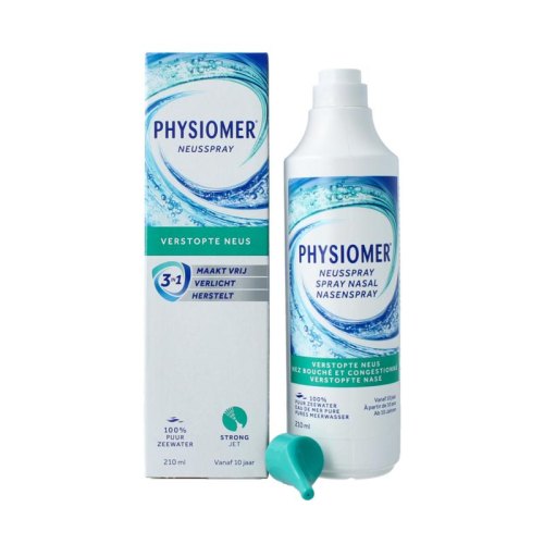 Physiomer Reinigt de Neusholtes Strong Jet 210 Ml