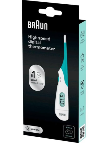Braun Digitale Thermometer PRT1000 1 Stück