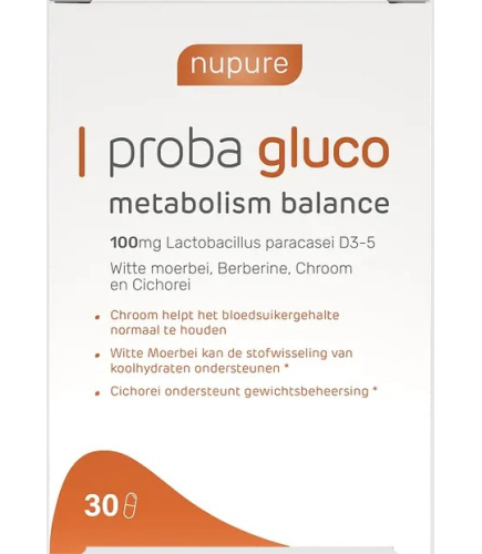 Nupure Proba Gluco Metabolism Balance 30 Kapseln