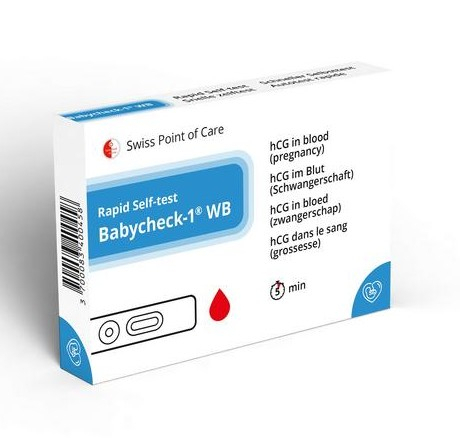 Swiss Point of Care Zelftest Babycheck 1 Stück