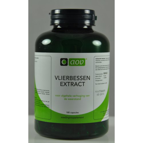 AOV Vlierbessen Extract 180 capsules