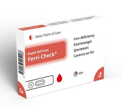 Swiss Point of Care Zelftest Ferri-Check 1 Stück