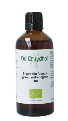 100 ml De Cruydhof / Natura Sanat Trigonella Foenum Graecum Sem / Fenegriek Biologisch