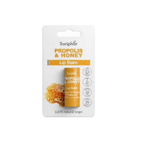 SoriaBel - Soriphar Propolis & Honey Lip Balm 5.5 gram