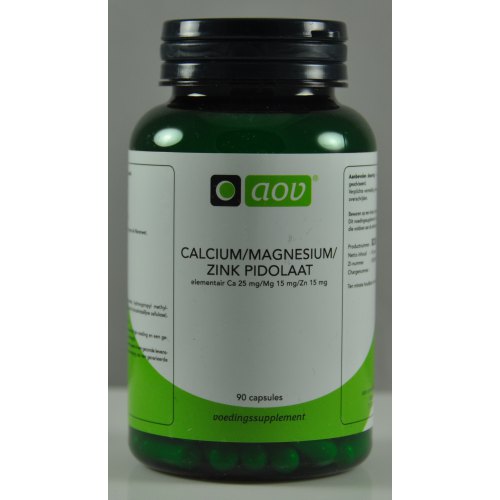 AOV Calcium Magnesium Zink Pidolaat 90 capsules