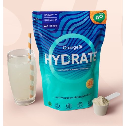 Orangefit Hydrate Elektrolytenmix Lemon Orange 300 Gramm