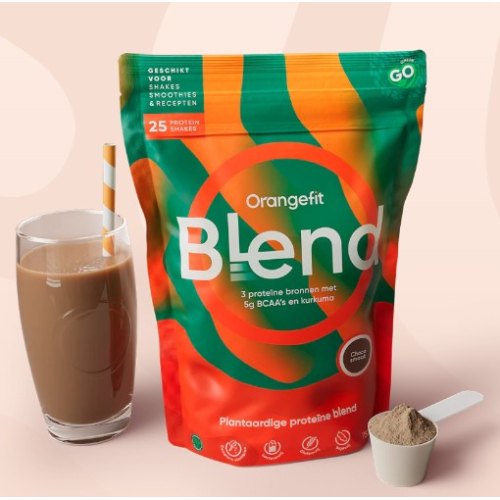 750 Gramm Orangefit Protein Blend Choco Smaak