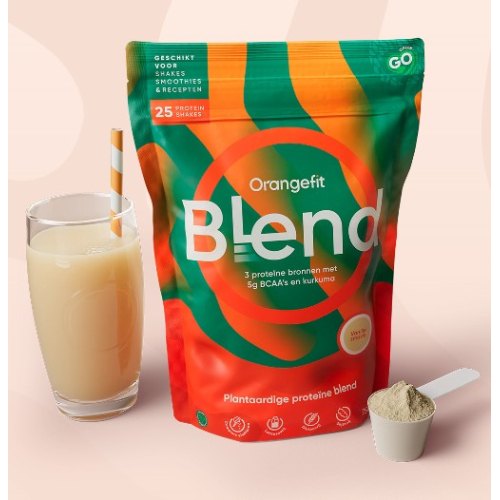 750 Gramm Orangefit Protein Blend Vanille Smaak