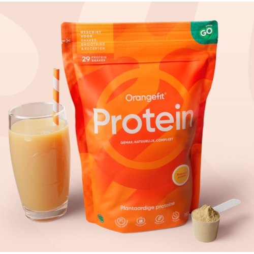 750 Gramm Orangefit Protein Shake Banaan Smaak