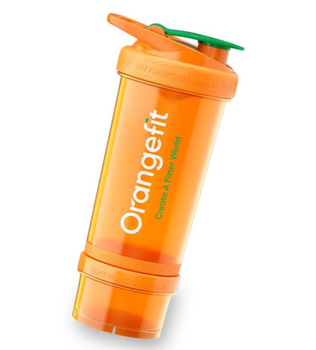 1 Stück Orangefit Shaker