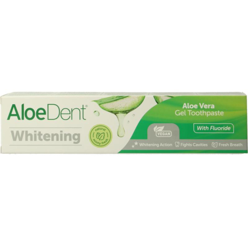 100 ml AloeDent Aloe Vera Whitening With Fluoride