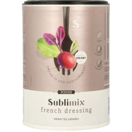 Sublimix French Dressing voor Salades Poeder 200 Gramm