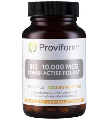 Proviform B12 10.000 mcg Combi Actief Folaat 120 Lutschtabletten