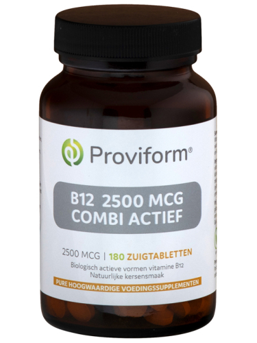 Proviform B12 2500 mcg Combi Actief 180 Lutschtabletten