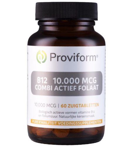 Proviform B12 10.000 mcg Combi Actief Folaat 60 lozenges