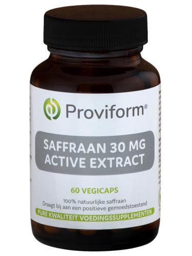 60 capsules Proviform Saffraan 30 mg Active Extract
