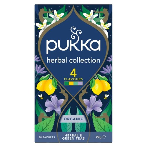 20 Tüte Pukka Herbal Collection 4 Flavours Biologisch