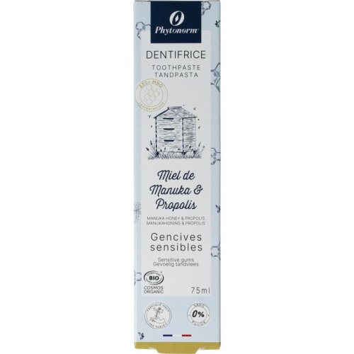 Phytonorm Manuka-Propolis Tandpasta Mintsmaak 75 Ml