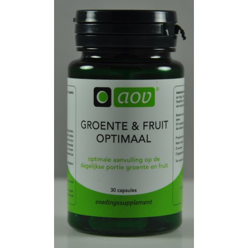 AOV Groente & Fruit Optimaal 30 Kapseln