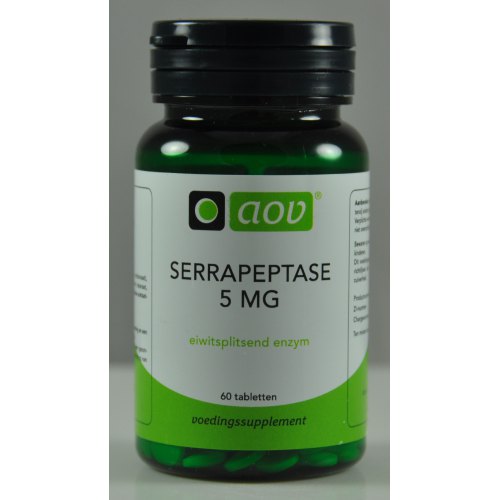 AOV Serrapeptase 5mg 60 Tabletten