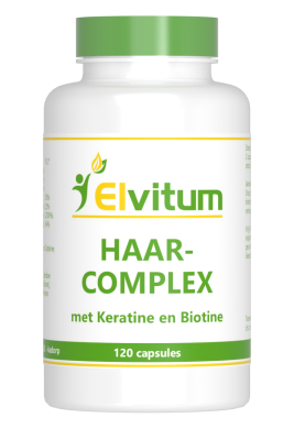 Elvitum Haarcomplex met Keratine en Biotine 120 Kapseln