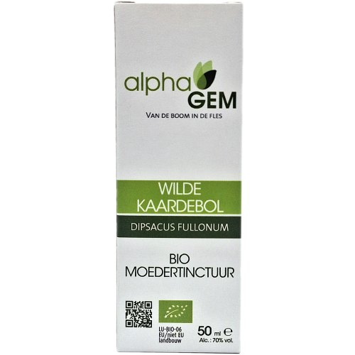 AlphaGem Wilde Kaardebol - Dipsacus Fullonum Biologisch 50 Ml