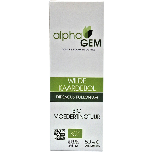 50 ml AlphaGem Wilde Kaardebol - Dipsacus Fullonum Biologisch