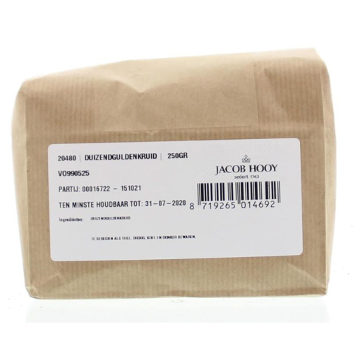 250 gram Jacob Hooy Duizendguldenkruid