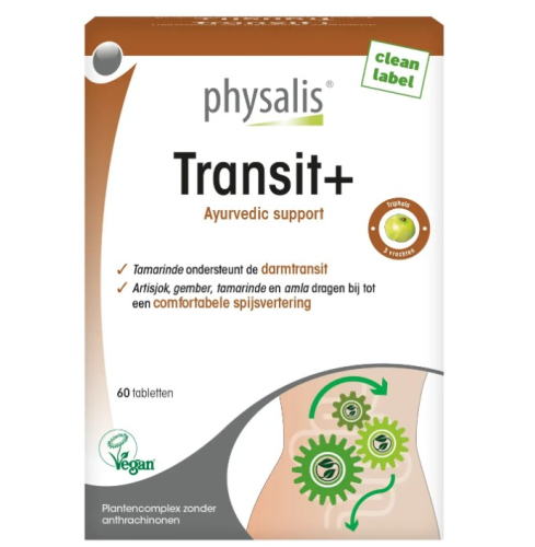 Physalis Transit+ Biologisch 60 tablets