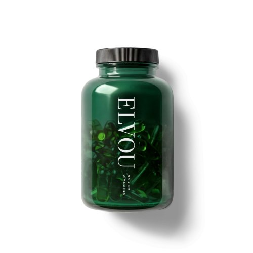 Elvou Vitamine D3 + K2 60 Kapseln